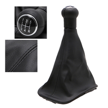 1 Pc 5 Speed Gear Shift Knob Gaitor Boot PU Leather For VW PASSAT B5 Volkswagen Bora 2024 - buy cheap