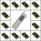 AC 220 V 10A 12CH Relé Remoto Interruptor de Luz Da Lâmpada LED Do Motor Máquina Receptor RF 200 ~ 1000 M Transmissor Comutador sem fio 315 433 Mhz 2026 - compre barato AC 220 V 10A 12CH Relé Remoto Interruptor de Luz Da Lâmpada LED Do Motor Máquina Receptor RF 200 ~ 1000 M Transmissor Comutador sem fio 315 433 Mhz 2026 - compre barato
