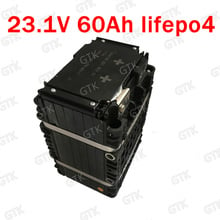 Lifepo4 23,1 V 60AH батарея 24V 60ah lifepo4 литиевые батареи для подключаемых гибридных рыболовных ламп EV электромобиль + зарядное устройство 5A 2024 - купить недорого