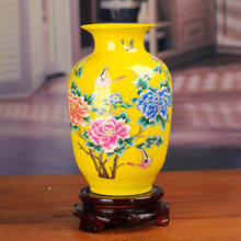 Античная китайская фарфоровая ваза декоративная ваза для цветов для свадебного украшения горшок фарфоровая ваза Цзиндэчжэнь Рождественский подарок 2024 - купить недорого