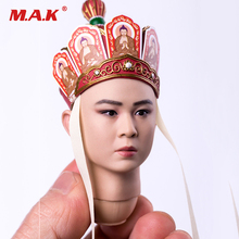 DIY Male Head Model Toys 1:6 Scale Journey to the West Tang Monk Man Head Carving with Neck Toy for 12'' Man Action Figure Body 2024 - buy cheap