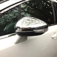 Capa de retrovisor para porta de carro, adequado para citroen c5 2013 2014 2015 2016,, cromado, abs 2x 2024 - compre barato
