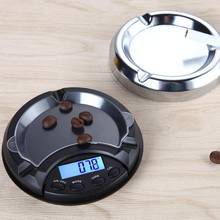 100g 0.01g Electronic Digital Ashtray Jewelry Scale Weighting Balance Pocket Scales Gold Diamond LCD Display 30%off 2024 - buy cheap