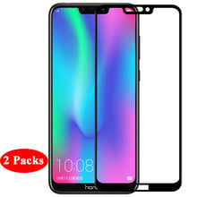 MAKAVO-2 paquetes para Huawei Honor 8C, funda protectora de vidrio templado, película de armadura 2024 - compra barato