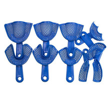 Bandejas de impressão dental de plástico-aço, 10 unidades 2024 - compre barato
