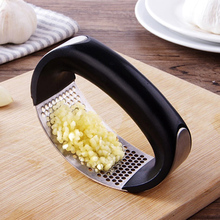 Stainless Steel Garlic Press Metal Ginger Garlic Chopper Crusher Garlic Cutter Creative Hand Press Garlic Tools Kitchen Gadgets 2024 - buy cheap