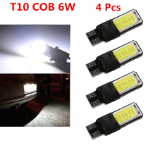 Luz LED COB T10 para coche W5W, 194, 168, 2825, 6W, lámpara lateral Canbus, luz de freno, intermitente, 4 Uds. 2024 - compra barato