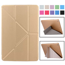 Funda inteligente de piel sintética ultrafina para iPad Mini 4, carcasa parte trasera translúcida para PC, para Apple ipad Mini 4 3 2 1 7,9 pulgadas 2024 - compra barato