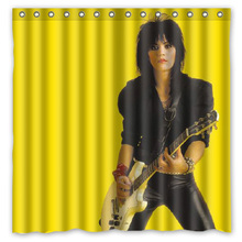Joan Jett Shower Curtain Waterproof Fabric Curtain For The Bathroom Polyester Bath Screen Shower Room Product 180x180cm 2024 - buy cheap