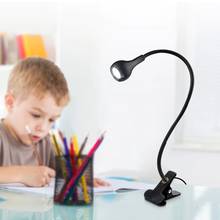 Clip Holder LED Table Lamp Flexible USB Desk Lamp Reading Study Lamp Led Light With Button Switch for Living Room Home Decor 2024 - buy cheap