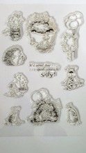 Hedgehog  Transparent Clear Stamp/seal for DIY Scrapbooking/ Album Decorative Clear Stamp Sheets 2024 - buy cheap