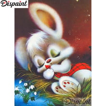 Dispaint Full Square/Round Drill 5D DIY Diamond Painting "Cartoon rabbit" Embroidery Cross Stitch 3D Home Decor A12615 2024 - buy cheap