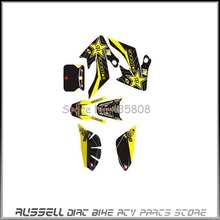 3M graphics kit decals sticker for honda MOTO dirt pit bike PARTS XR CRF50 NEW 2024 - buy cheap