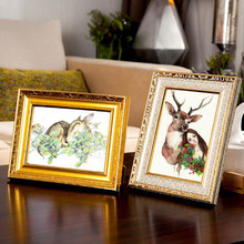 European Style Decorative Painting Frame Photo Frame Retro Frames Home Decoration Desk Decoration Gift 6/7/8inch/10inch/A4 2024 - buy cheap