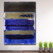 Mark Rothko No. 5 (Untitled) Oil Painting Wall Art Canvas Decorative Living Room Painting Wall Painting Picture No Frame 2024 - buy cheap