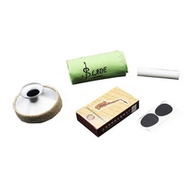 LADE Alto Saxophone Sax bE Accessories Kit Mouthpiece Patch Bamboo Reed Cloth Cork Grease Mute 5-in-1 flute repair 2024 - buy cheap