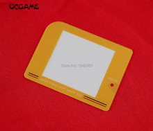 3pcs High quality Gold golden yellow plastic screen lens for gameboy GB console 2024 - buy cheap