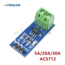 1 peça acs712 5a 20a 30a módulo de sensor atual para arduino 2024 - compre barato