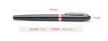 Picasso 907 Montmartre Black Fountain Pen Red Ring Medium Nib Size 2024 - buy cheap