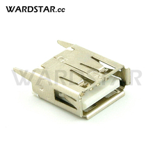 10Pcs USB Type A Female Socket 180 Degrees Vertical 4pins USB Interface 2024 - buy cheap