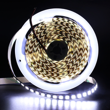 120Leds/m 5054 LED Strip Light Waterproof DC12V 600 LED Ribbon Tape Brighter Than 5050 SMD Cold White/Warm White/Ice Blue/Red 5M 2024 - buy cheap