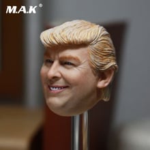 Cabeça do presidente dos eua, donald trump, modelo de pintura artística para 12 ", acessório militar de corpo, escala de 1/6 2024 - compre barato