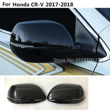 Боковое зеркало заднего вида из углеродного волокна, 2 шт., для Honda CRV CR-V, 2017, 2018, 2019, 2020 2024 - купить недорого