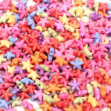 100Pcs Mixed Stars Acrylic Beads For Jewelry Marking Loose Spacer Beads Bracelet Necklace Charm Jewelry Finding Decoration 10mm 2024 - buy cheap