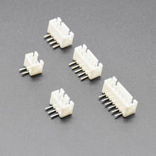 50PCS/Lot XH2.54 Right Angle Pin Header Connector 2P 3P 4P 5P 6P  2.54mm Pitch XH For PCB JST 2024 - buy cheap