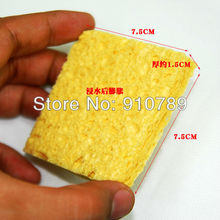 SZBFT Free Shipping 50pcs/lot Universal Soldering Iron Replacement Sponges Solder Iron Tip Cleaning Pads 2024 - buy cheap