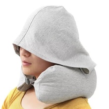 U pillow travel hooded detachable neck cushion travel pillow neck plane pillow fight pillow for airplane travel VU001 2024 - buy cheap
