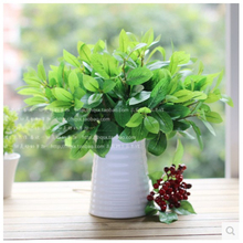 Plantas artificiales de seda para decoración de boda, plantas verdes de imitación, alta calidad, 2014 2024 - compra barato
