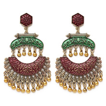 Pendientes colgantes de estilo Vintage bohemio para mujer, accesorios de joyería, moda India, 2019 2024 - compra barato