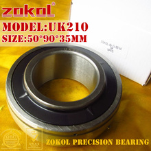 ZOKOL bearing UK210 Taper hole 190510 Pillow Block Ball Bearing 50*90*35mm 2024 - buy cheap