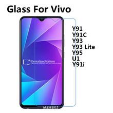 Para Vivo Y91 Y91C Y93 Lite vidrio templado película protectora de acero para Vivo Y95 U1 Y91i vidrio Protector de pantalla de teléfono móvil 2024 - compra barato