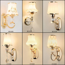 Luminária de parede de cristal led, moderna lâmpada de cabeceira para quarto, sala de estar, plano de fundo, escadas, corredores 2024 - compre barato