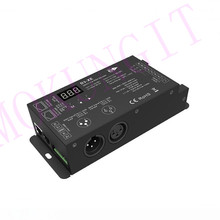 Decodificador RGB de 3 canales de alta potencia, cable/Interfaz de Terminal, 3 canales x 10A, 12-36V CC, CV, DMX, color único 2024 - compra barato