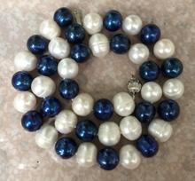 Precioso collar barroco de 11-12mm, collar multicolor de perlas, 18 pulgadas, 36 ", 50" 2024 - compra barato