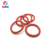 20pcs 3.5mm CS O Ring Seals Red Silicon O Ringen Seal Gasket OD 41mm-80mm High Temperature Resistance O Type Ring Sealing Washer 2024 - buy cheap