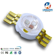 9W RGB color high power led with Gold-plated frame 2024 - buy cheap