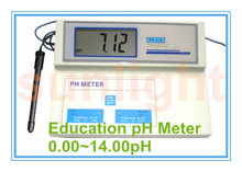 Economical Lab pH Meter 0.00-14.00pH with Calibration Solution 2024 - buy cheap