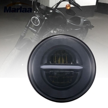 Marlaa 5-3/4 5.75 LED Headlight for Motorcycle Sportster 883 Iron Dyna Street Bob Nightster Night Rod Headlamp 2024 - buy cheap