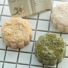 Silicone Soap Molds Diy Chinese Style Mould Lotus round Handmade Soap making Mooncake Mould Silicone soaps Mould przy 2024 - buy cheap