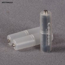 Keithnico conversor de bateria de celular aaa para aa, 5 peças tamanho, caixa de armazenamento, adaptador, caixa de plástico 2024 - compre barato