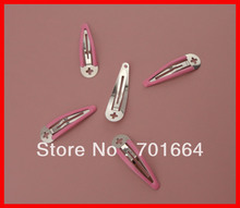 5,0 см светло-розовые круглые обычные металлические заколки для волос с поперечным отверстием без никеля и свинца 2024 - купить недорого