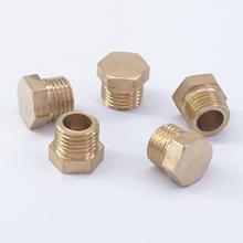 1/4" BSP male Thread Brass Pipe Countersunk Plug hex head socket Pipe fittings 2024 - buy cheap