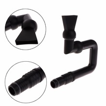 1Pc U Shaped Design Duck Bill Plastic Aquarium Fish Tank Elbow Water Outlet Tube Flat Nozzle Pipe High Quality C42 2024 - buy cheap