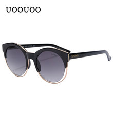 Gafas De Sol redondas Retro para mujer, lentes De Sol clásicas UV400 De marca De lujo, gafas De Sol cómodas para mujer 2024 - compra barato