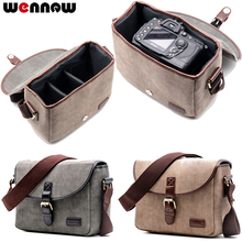 Wennew Retro SLR Camera Case Shoulder Bag for PENTAX K-30 K-50 K-70 K-500 KP K-S2 K-3 K-5 K-5 II IIs K-7 K-r K-x K-m K10D K20D 2024 - buy cheap