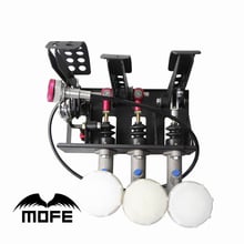 MOFE Products HIGH QUALITY Floor Mounted Bias Hydraulic Pedal Box With Master Cylinder 0.75 inch + 3 Plastic oil tank 2024 - buy cheap